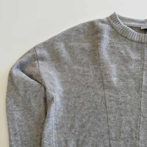 Rails-Joanna-Wool-Cashmere-Sweater-Marbled Heather Grey- Size S - Picture 3 of 12